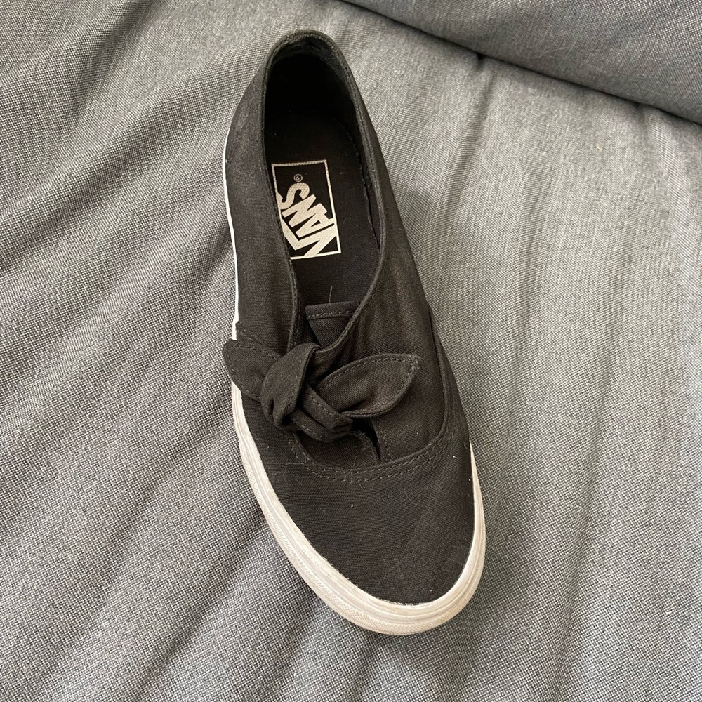 Vans bow knot slip on